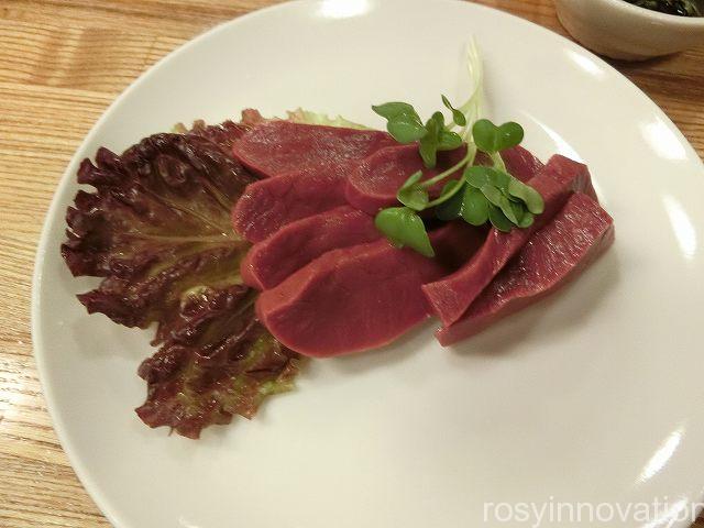 千恵１０　心臓さしみ