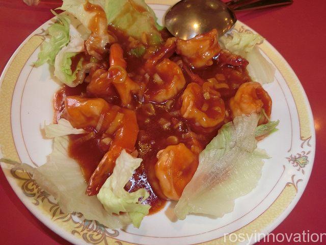 満州楼１２　エビチリ