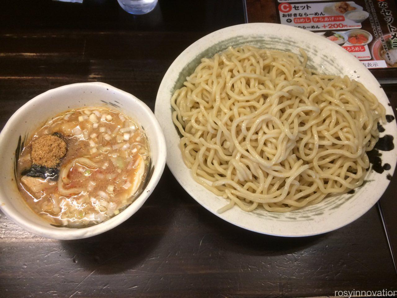 べんてん７　つけめん中盛