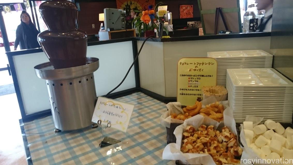 ワールドビュッフェ下中野２４　チョコファウンテン