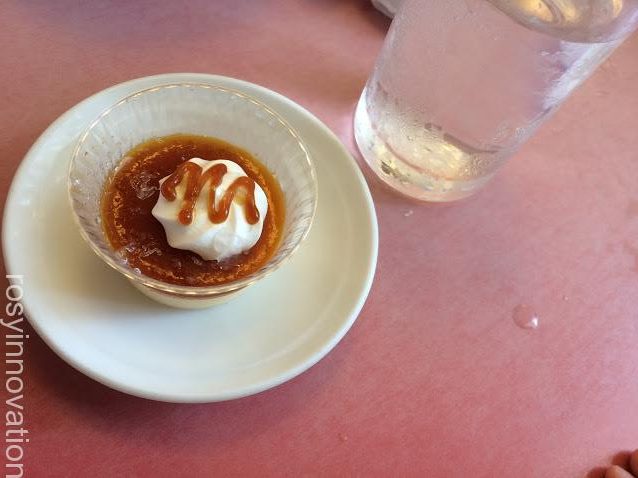北京楼１１　食後のデザート