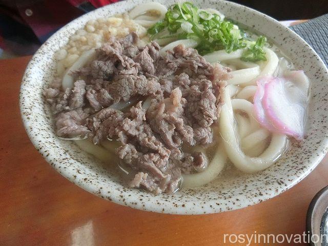 栄楽うどん６　肉うどん