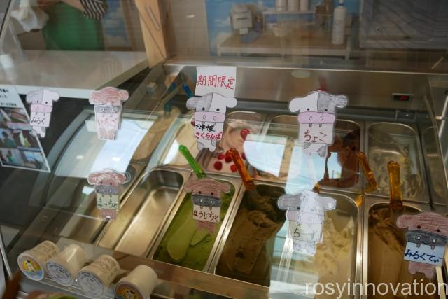 なんば牧場 (5)ジェラートの種類