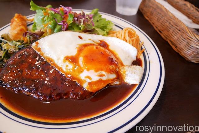 洋食ひなた2020年6月 (1)デミグラスハンバーグ