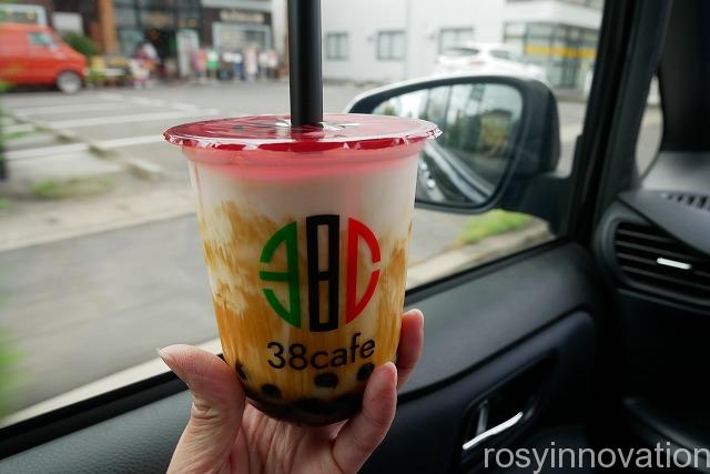 38cafe岡山店 (13)タピオカミルクティー