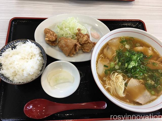 らーめん夢民（ムーミン） (1)そば定食