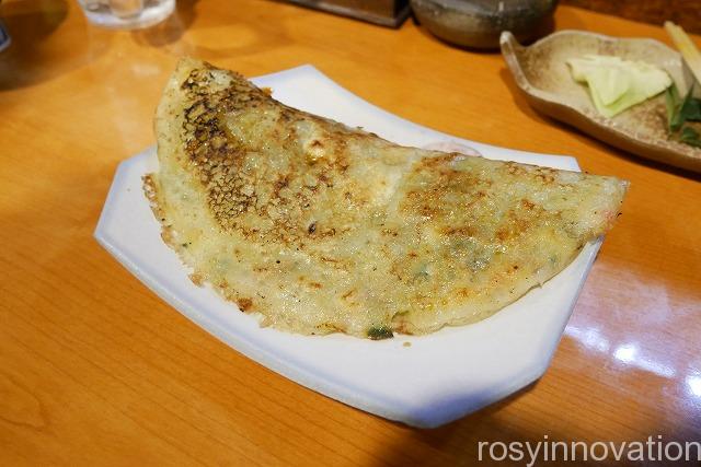 成田家平野店　庭瀬 (12)メニュー　ねぎ焼き