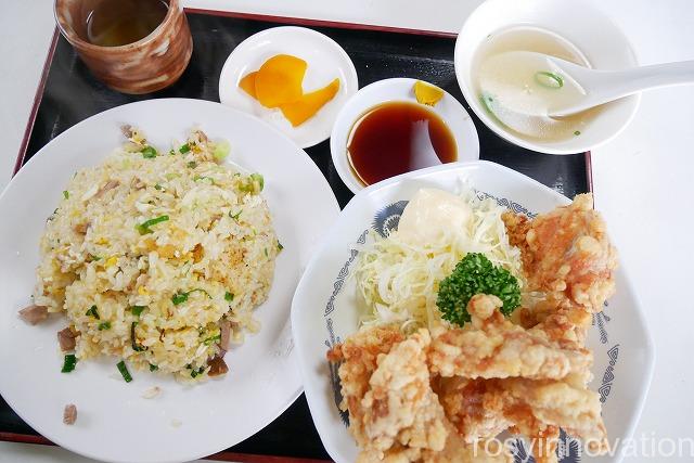 幸香 (16)唐揚げと焼飯セット