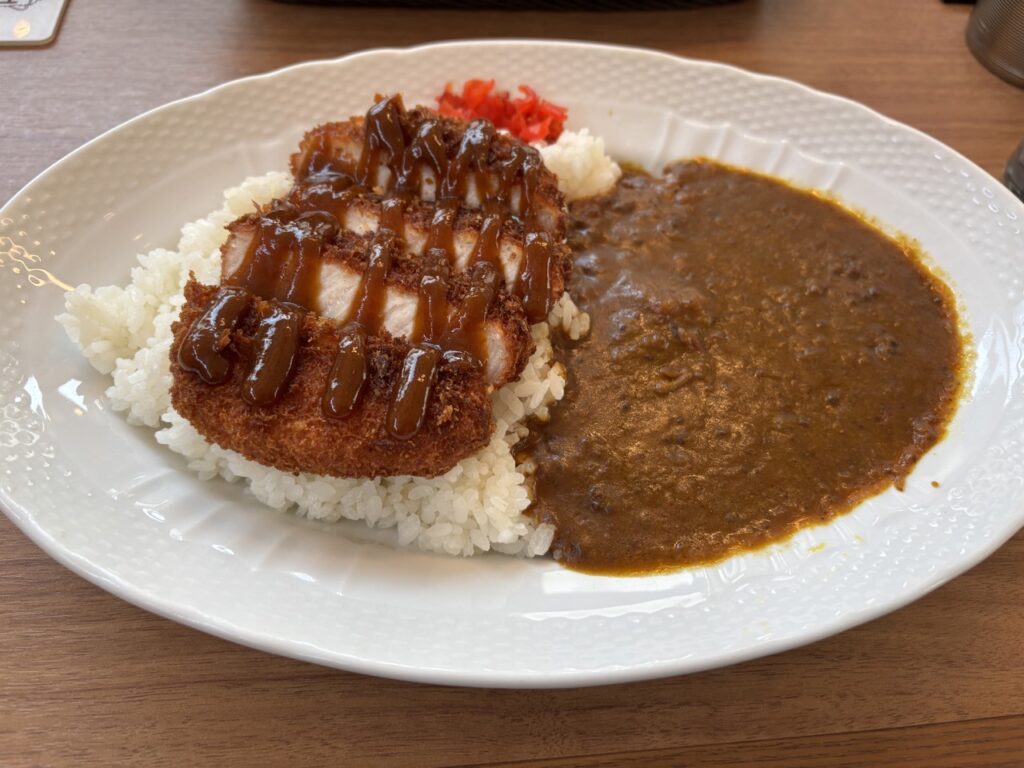 星乃珈琲 岡山津島 2026年1月メニュー2 カツカレー