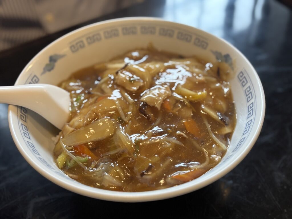 ぼんち　2025年9月　メニュー　中華丼