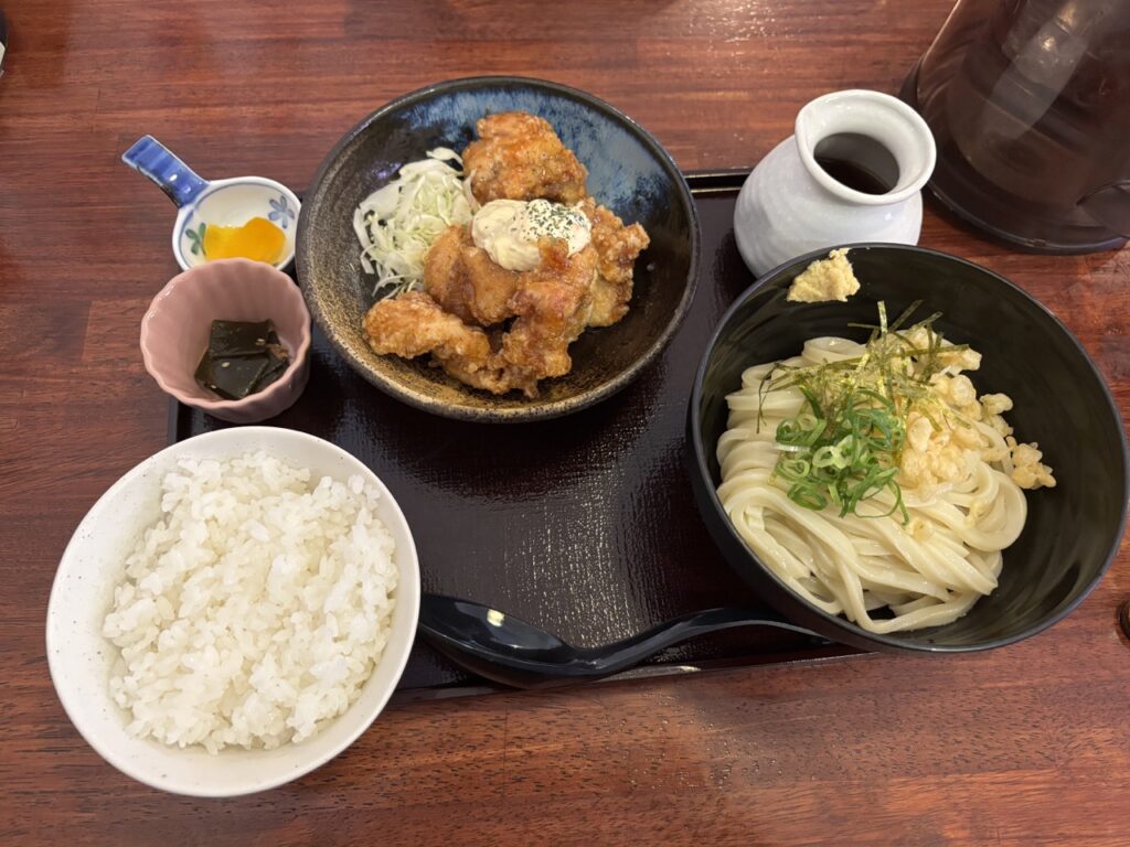 うどん一歩　2025年6月　メニュー　チキン南蛮