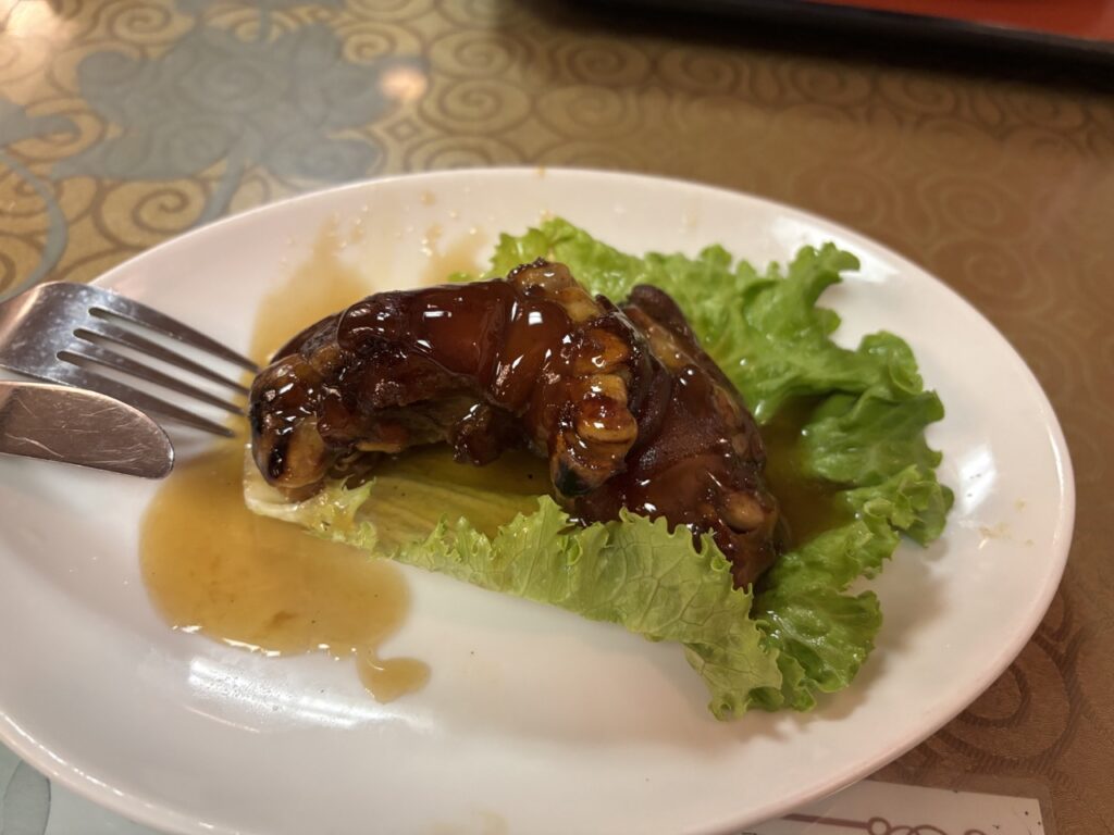 又来軒 2026年1月 メニュー2 豚足