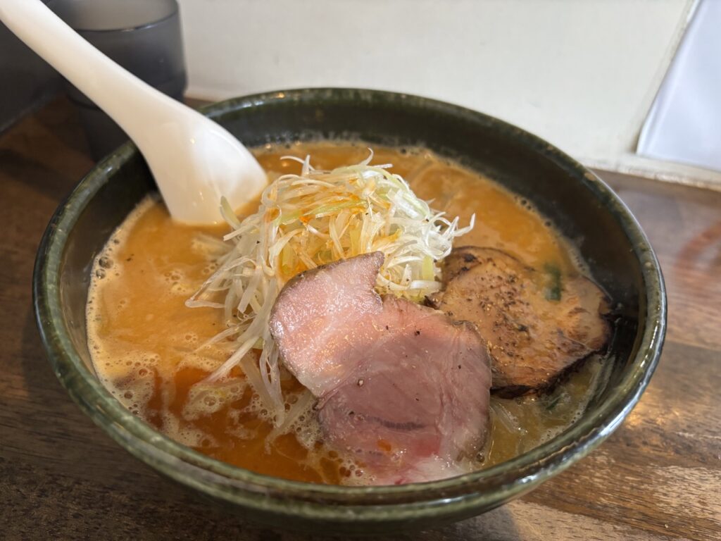 麺屋壱　2025年7月　メニュー　みそらぁめん