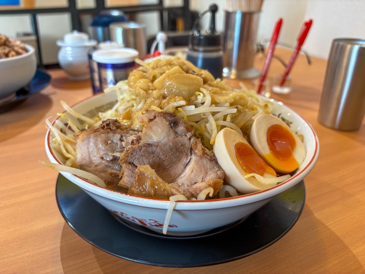 豚の頂　2026年4月　メニュー　コール1　小ラーメン