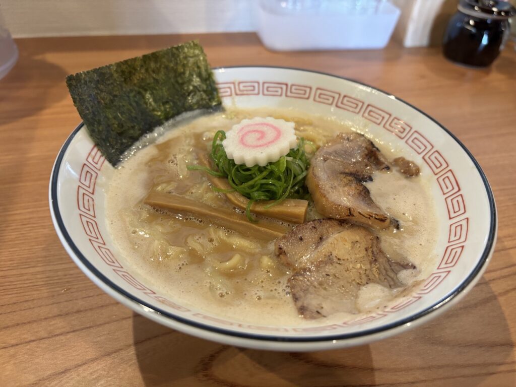 乙ラーメンアリス　2026年5月　メニュー1　濃厚豚骨